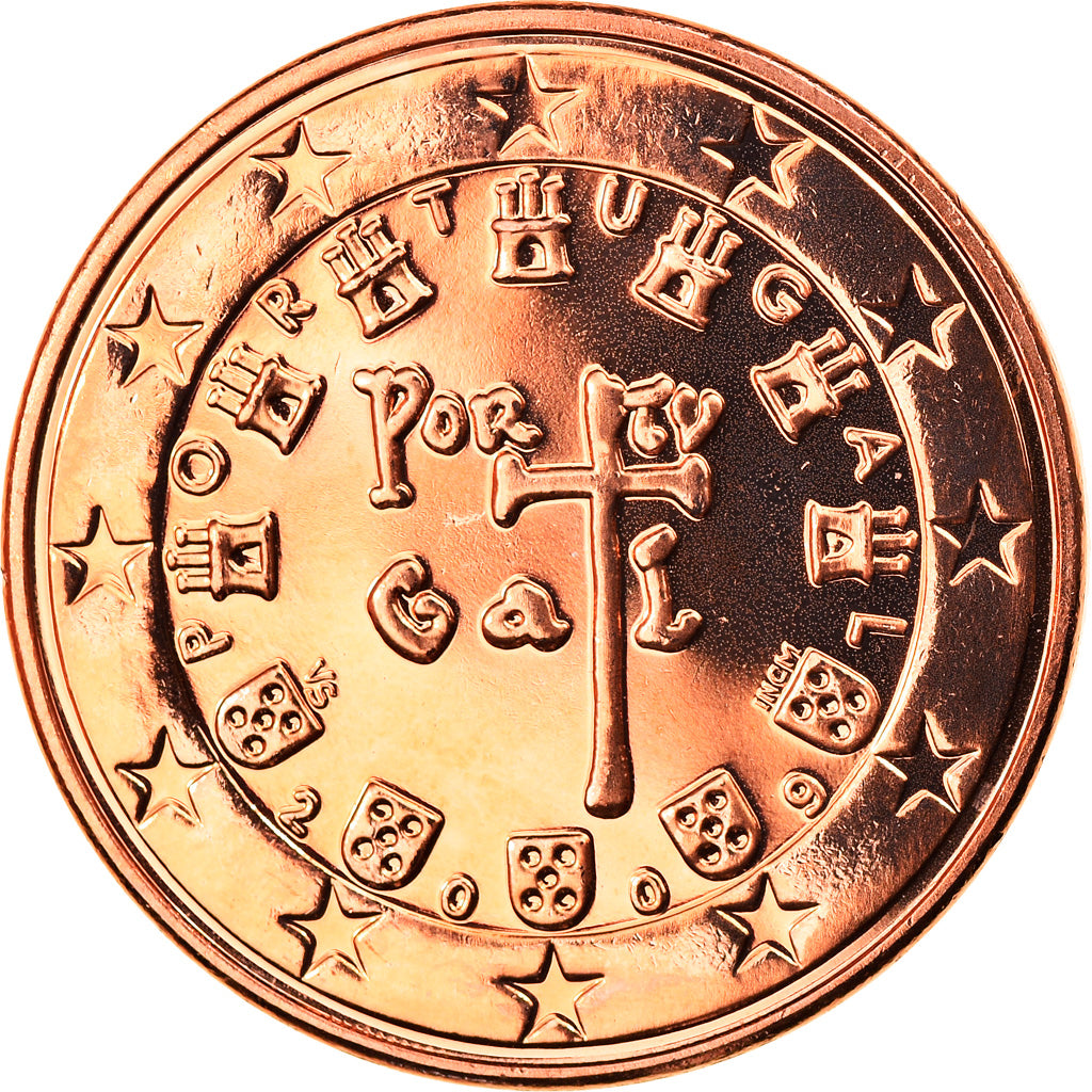 Portugal, 5 Euro Cent, 2009, Lisbonne, FDC, Copper Plated Steel, KM:742