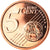 Portugal, 5 Euro Cent, 2009, Lisbon, MS(65-70), Aço Cromado a Cobre, KM:742