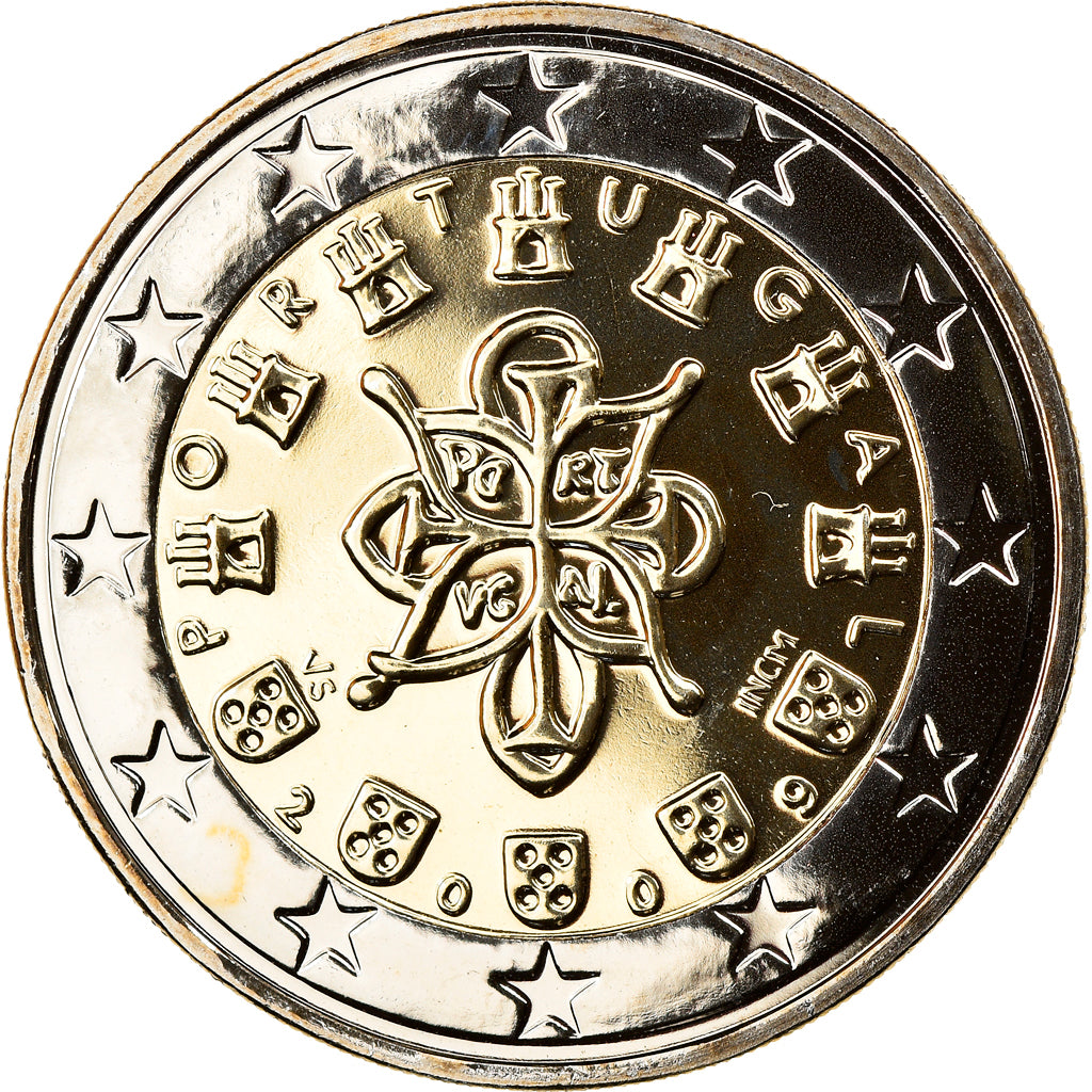 Portugal, 2 Euro, 2009, Lisbon, MS(65-70), Bi-Metallic, KM:767