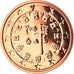 Portugal, 2 Euro Cent, 2010, Lisbon, MS(65-70), Copper Plated Steel, KM:741