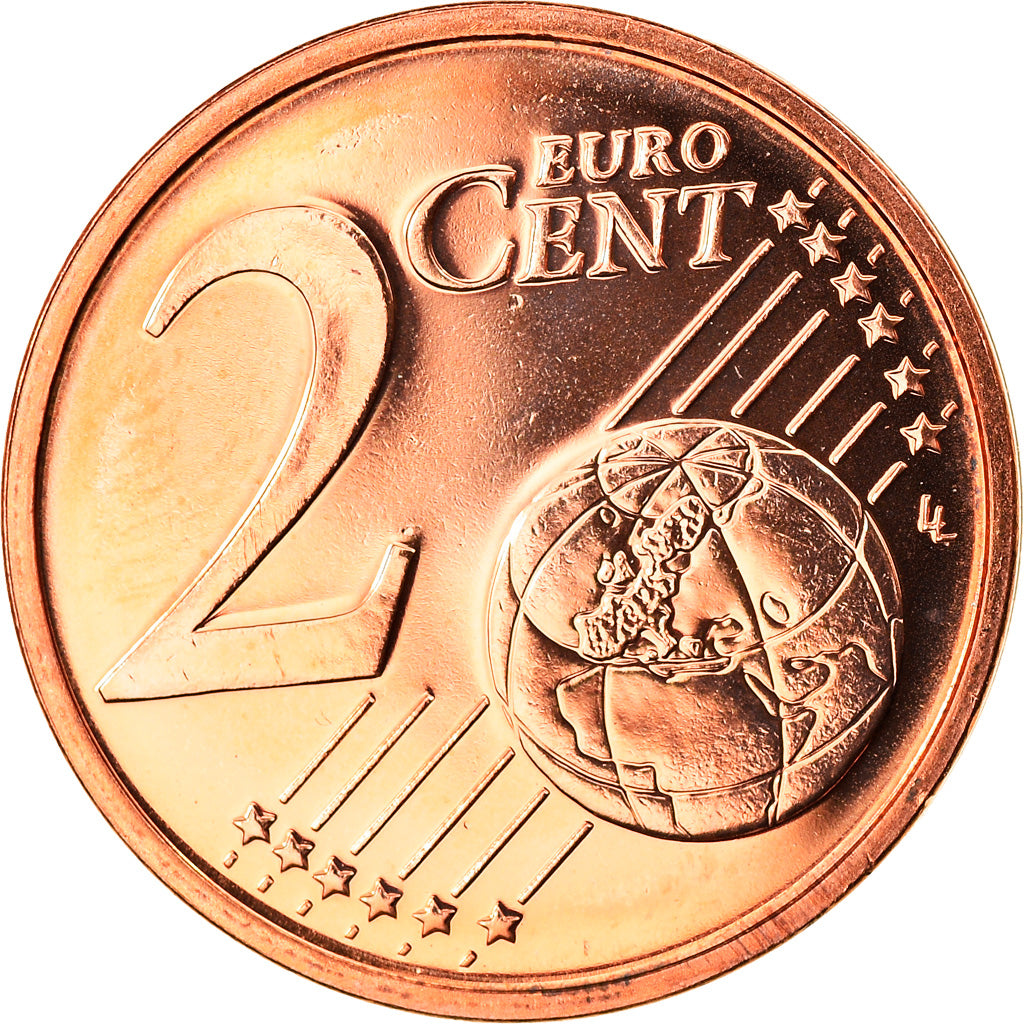 Portugal, 2 Euro Cent, 2010, Lisbon, MS(65-70), Copper Plated Steel, KM:741