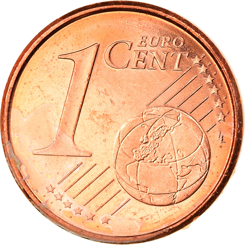 Espanha, Euro Cent, 2003, Madrid, MS(65-70), Aço Cromado a Cobre, KM:1040
