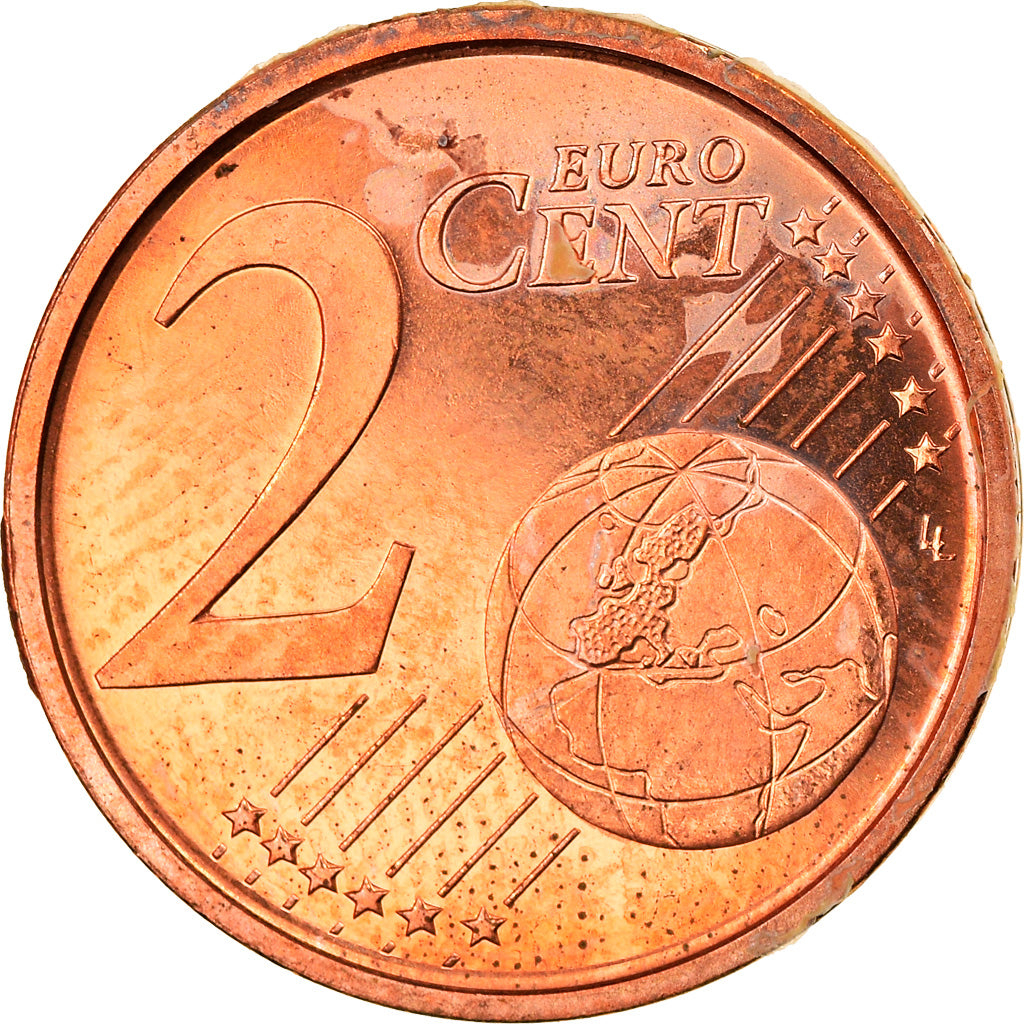 Spanien, 2 Euro Cent, 2003, Madrid, STGL, Copper Plated Steel, KM:1041