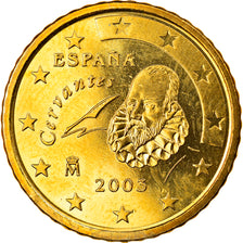 Spain, 50 Euro Cent, 2003, Madrid, MS(65-70), Brass, KM:1045