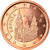 Spagna, 2 Euro Cent, 2005, Madrid, FDC, Acciaio placcato rame, KM:1041