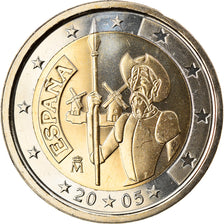 Spain, 2 Euro, 2005, Madrid, MS(65-70), Bi-Metallic, KM:1063