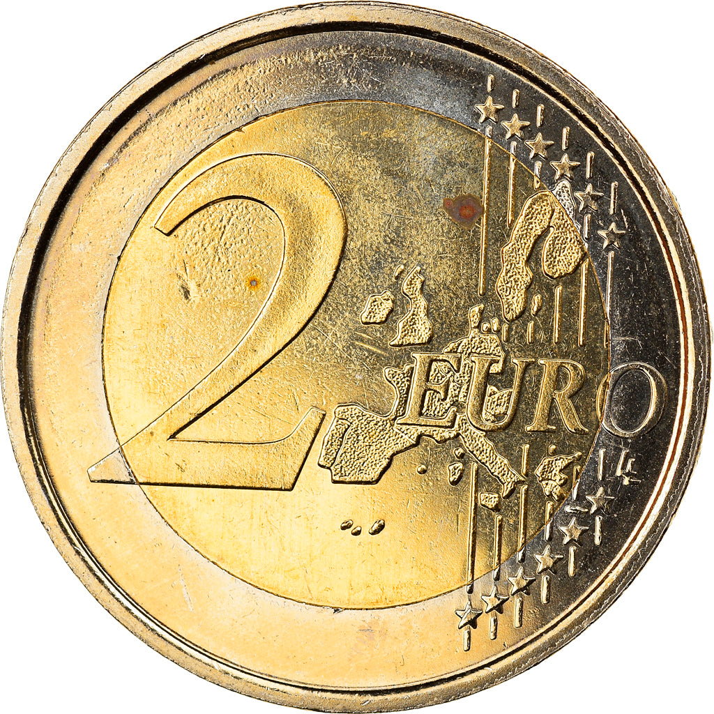 Spain, 2 Euro, 2005, Madrid, MS(65-70), Bi-Metallic, KM:1063
