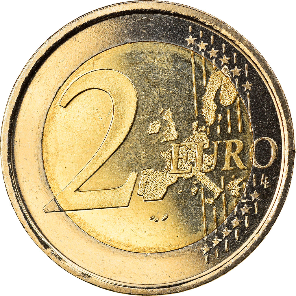 Spain, 2 Euro, 2005, Madrid, MS(65-70), Bi-Metallic, KM:1047