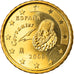 Espanha, 10 Euro Cent, 2006, Madrid, MS(65-70), Latão, KM:1043