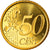 Hiszpania, 50 Euro Cent, 2006, Madrid, MS(65-70), Mosiądz, KM:1045