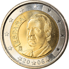 Spain, 2 Euro, 2006, Madrid, MS(65-70), Bi-Metallic, KM:1047
