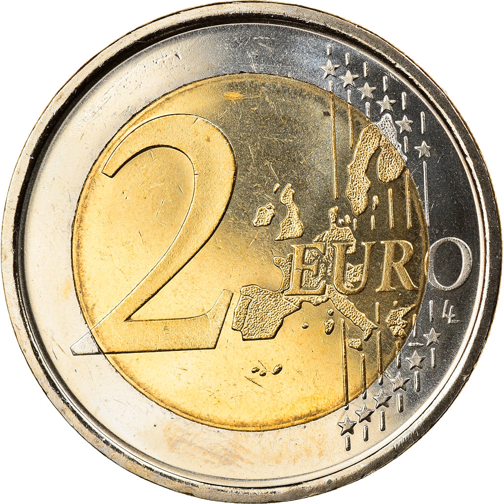 Spain, 2 Euro, 2006, Madrid, MS(65-70), Bi-Metallic, KM:1047