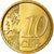 Spanien, 10 Euro Cent, 2009, Madrid, STGL, Messing, KM:1070