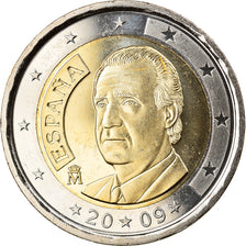 Spain, 2 Euro, 2009, Madrid, MS(65-70), Bi-Metallic, KM:1074