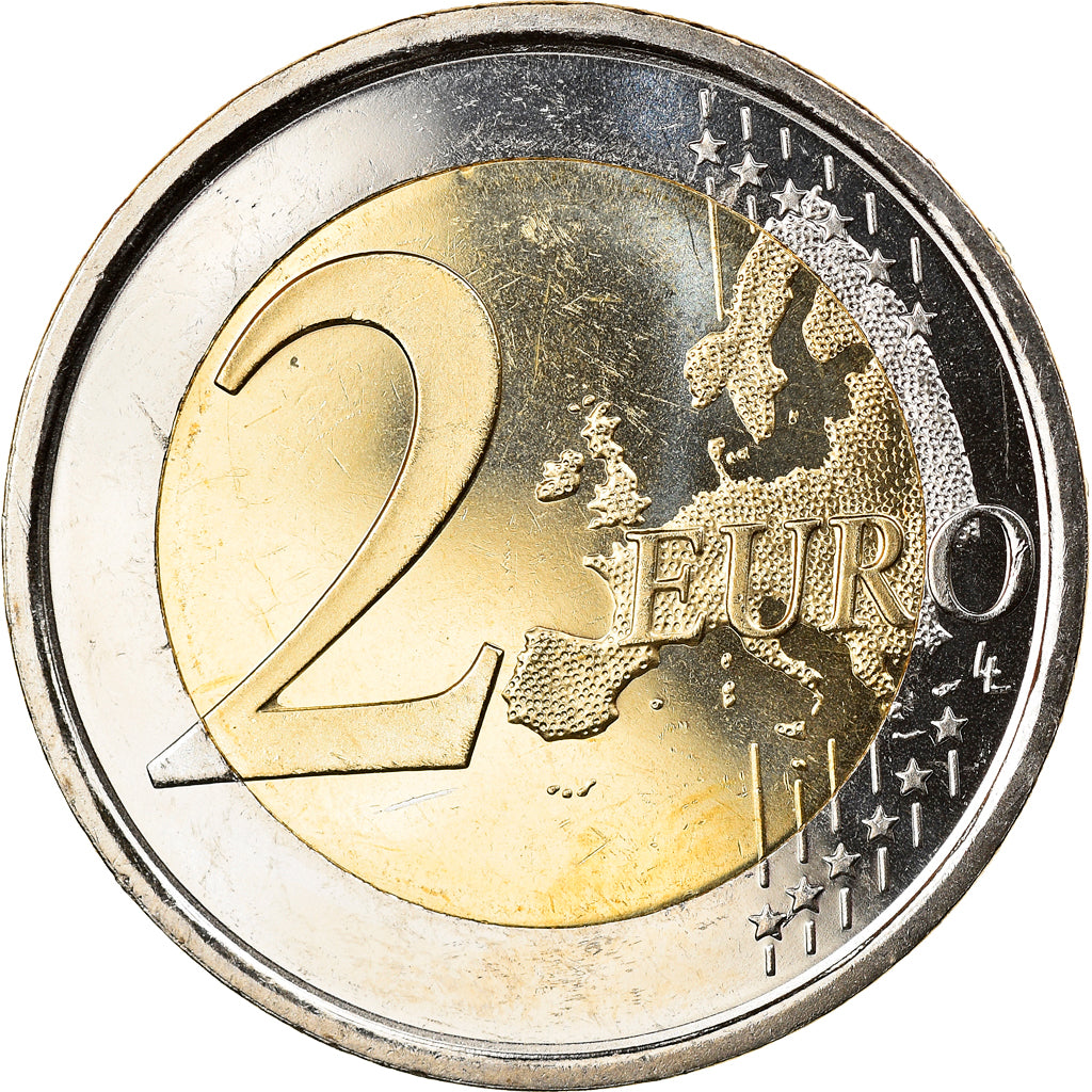 Spain, 2 Euro, 2009, Madrid, MS(65-70), Bi-Metallic, KM:1074