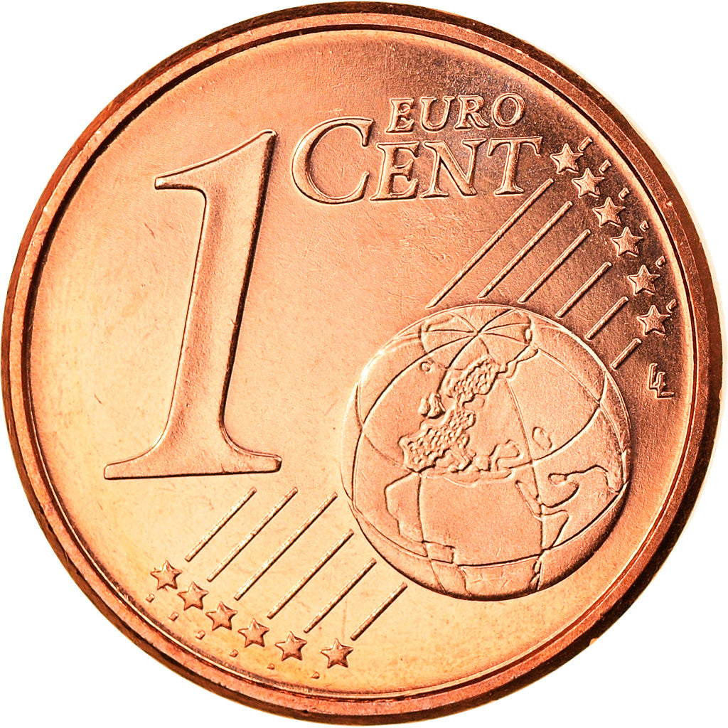 Espanha, Euro Cent, 2010, Madrid, MS(65-70), Aço Cromado a Cobre, KM:1144