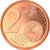 Spanien, 2 Euro Cent, 2010, Madrid, STGL, Copper Plated Steel, KM:1145