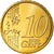 Spain, 10 Euro Cent, 2010, Madrid, MS(65-70), Brass, KM:1147