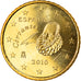 Spagna, 50 Euro Cent, 2010, Madrid, FDC, Ottone, KM:1149