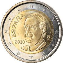 Spain, 2 Euro, 2010, Madrid, MS(65-70), Bi-Metallic, KM:1151