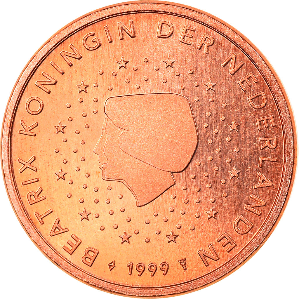 Pays-Bas, Euro Cent, 1999, Utrecht, FDC, Copper Plated Steel, KM:234