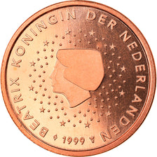 Netherlands, 5 Euro Cent, 1999, Utrecht, MS(65-70), Copper Plated Steel, KM:236