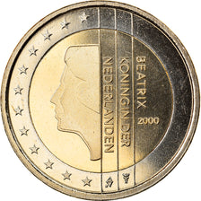 Netherlands, 2 Euro, 2000, Utrecht, MS(65-70), Bi-Metallic, KM:241