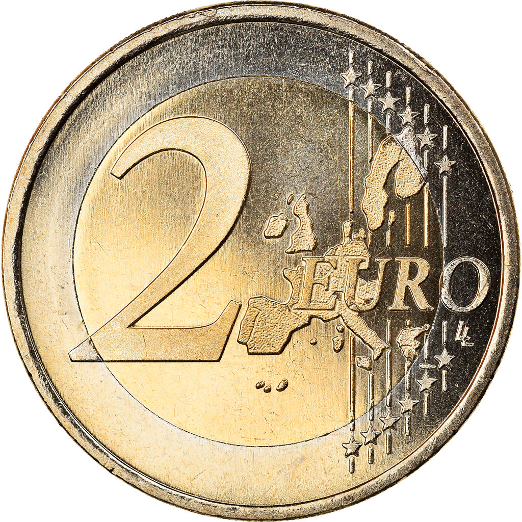 Netherlands, 2 Euro, 2000, Utrecht, MS(65-70), Bi-Metallic, KM:241