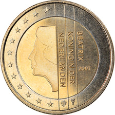 Netherlands, 2 Euro, 2001, Utrecht, MS(65-70), Bi-Metallic, KM:241