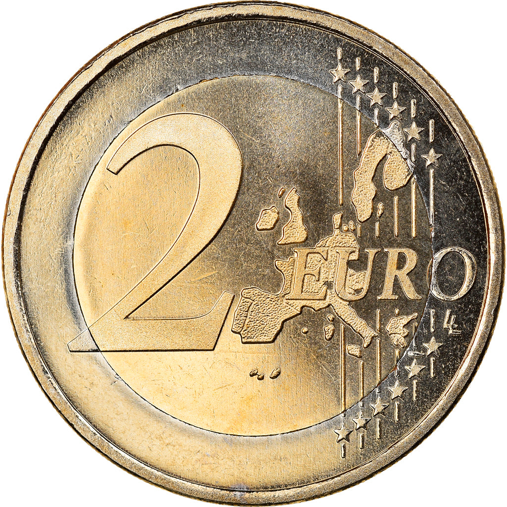 Netherlands, 2 Euro, 2001, Utrecht, MS(65-70), Bi-Metallic, KM:241