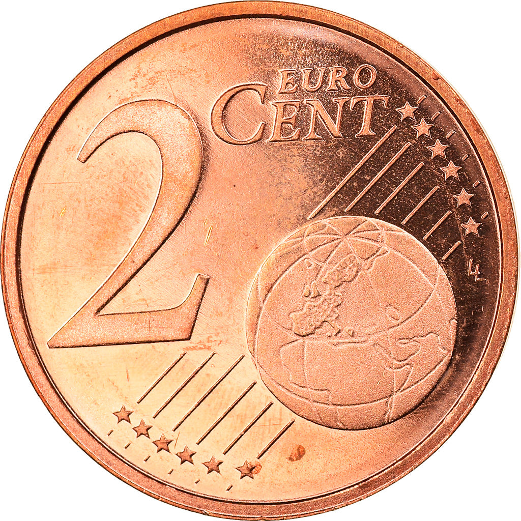 Netherlands, 2 Euro Cent, 2002, Utrecht, MS(65-70), Copper Plated Steel, KM:235