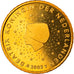 Netherlands, 50 Euro Cent, 2002, Utrecht, MS(65-70), Brass, KM:239