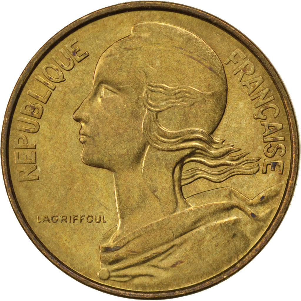 FRANCE, Marianne, 10 Centimes, 1962, Paris, KM #929, AU(50-53),...