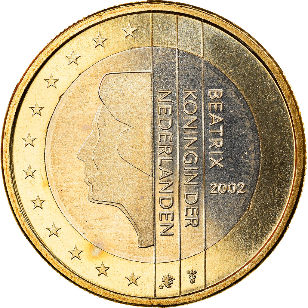 Netherlands, Euro, 2002, Utrecht, MS(65-70), Bi-Metallic, KM:240