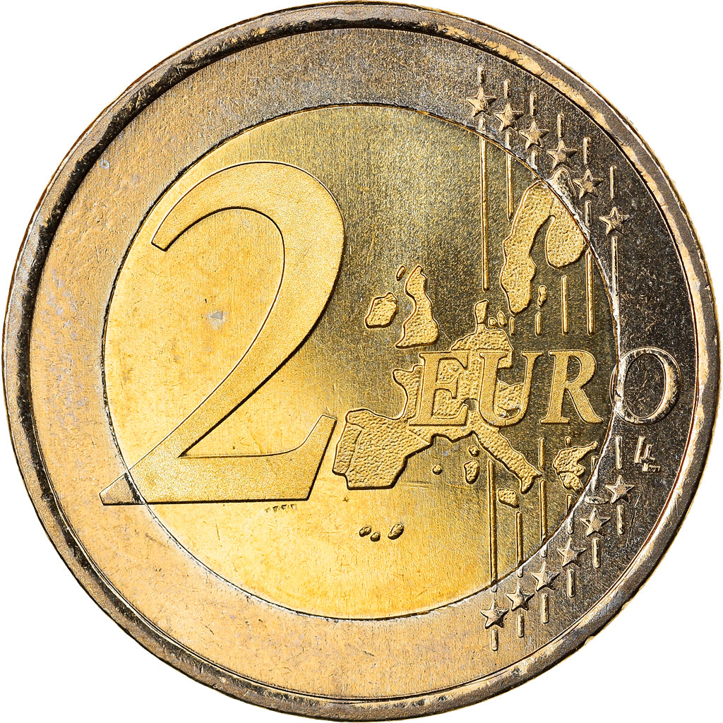 Netherlands, 2 Euro, 2002, Utrecht, MS(65-70), Bi-Metallic, KM:241