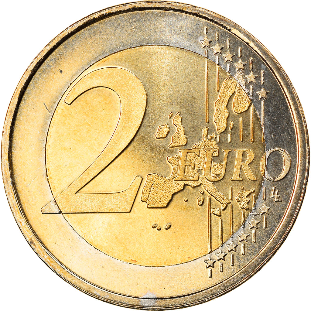 Netherlands, 2 Euro, 2004, Utrecht, MS(65-70), Bi-Metallic, KM:241