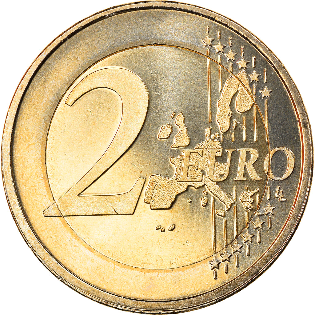 Netherlands, 2 Euro, 2004, Utrecht, MS(65-70), Bi-Metallic, KM:241