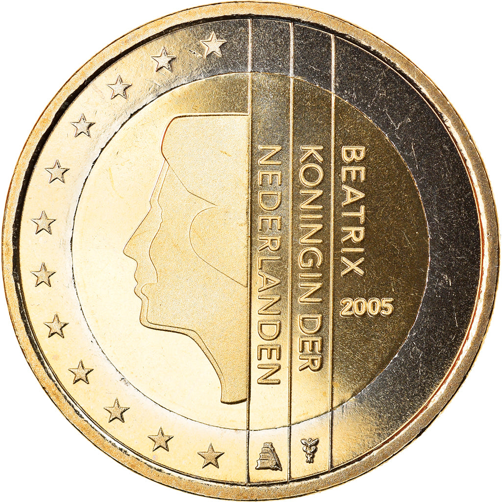 Netherlands, 2 Euro, 2005, Utrecht, MS(65-70), Bi-Metallic, KM:241
