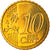 Niederlande, 10 Euro Cent, 2007, Utrecht, STGL, Messing, KM:268