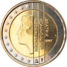 Netherlands, 2 Euro, 2007, Utrecht, MS(65-70), Bi-Metallic, KM:272