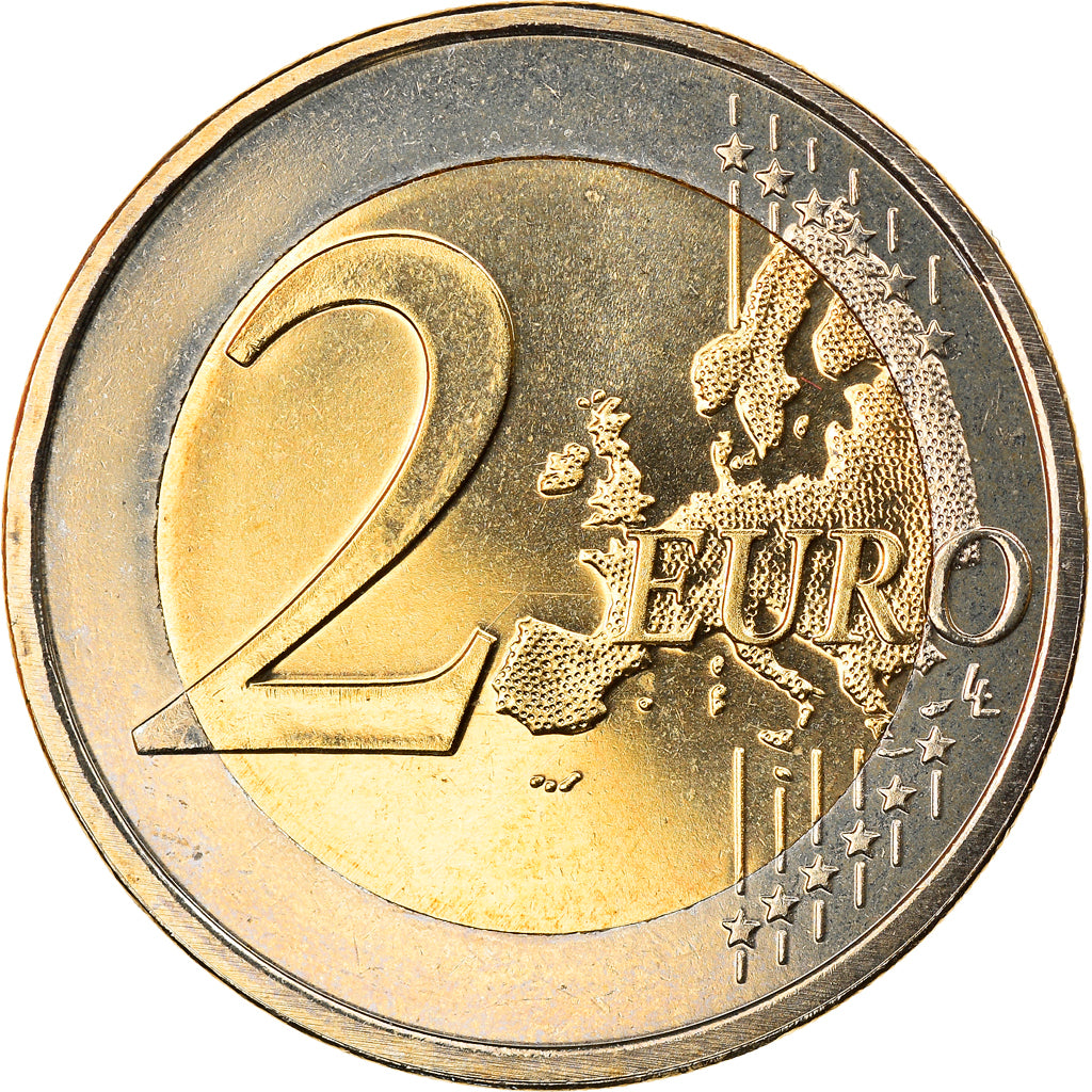 Netherlands, 2 Euro, 2007, Utrecht, MS(65-70), Bi-Metallic, KM:272