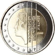 Netherlands, 2 Euro, 2008, Utrecht, MS(65-70), Bi-Metallic, KM:272