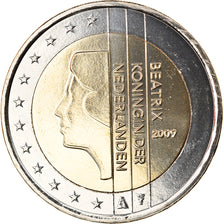 Paesi Bassi, 2 Euro, 2009, Utrecht, FDC, Bi-metallico, KM:272
