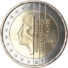 Netherlands, 2 Euro, 2010, Utrecht, MS(65-70), Bi-Metallic, KM:272