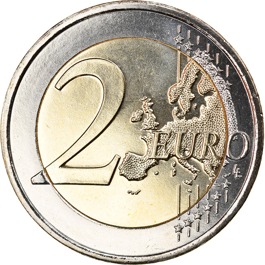 Netherlands, 2 Euro, 2010, Utrecht, MS(65-70), Bi-Metallic, KM:272