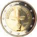 Cypr, 2 Euro, 2008, MS(65-70), Bimetaliczny, KM:85