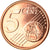 Cypr, 5 Euro Cent, 2011, MS(65-70), Miedź platerowana stalą, KM:80