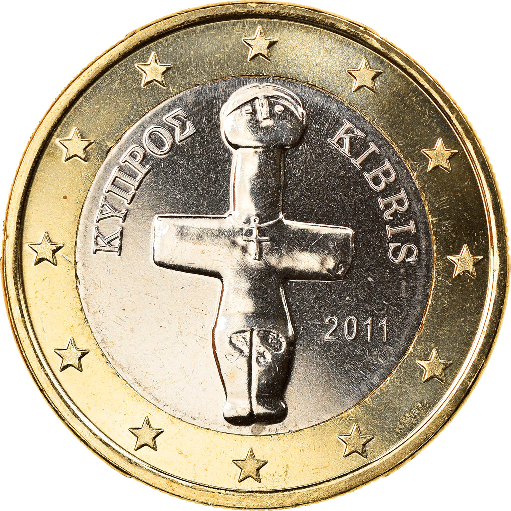 Cipro, Euro, 2011, FDC, Bi-metallico, KM:84