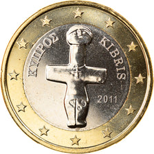 Cipro, Euro, 2011, FDC, Bi-metallico, KM:84