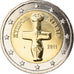 Cipro, 2 Euro, 2011, FDC, Bi-metallico, KM:85